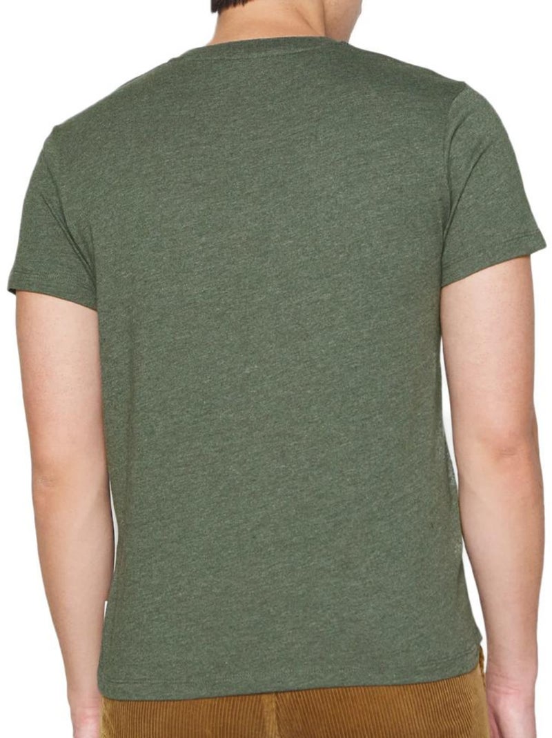 T-shirt Homme Pepe jeans Nouvel Vert kaki clair - Kiabi