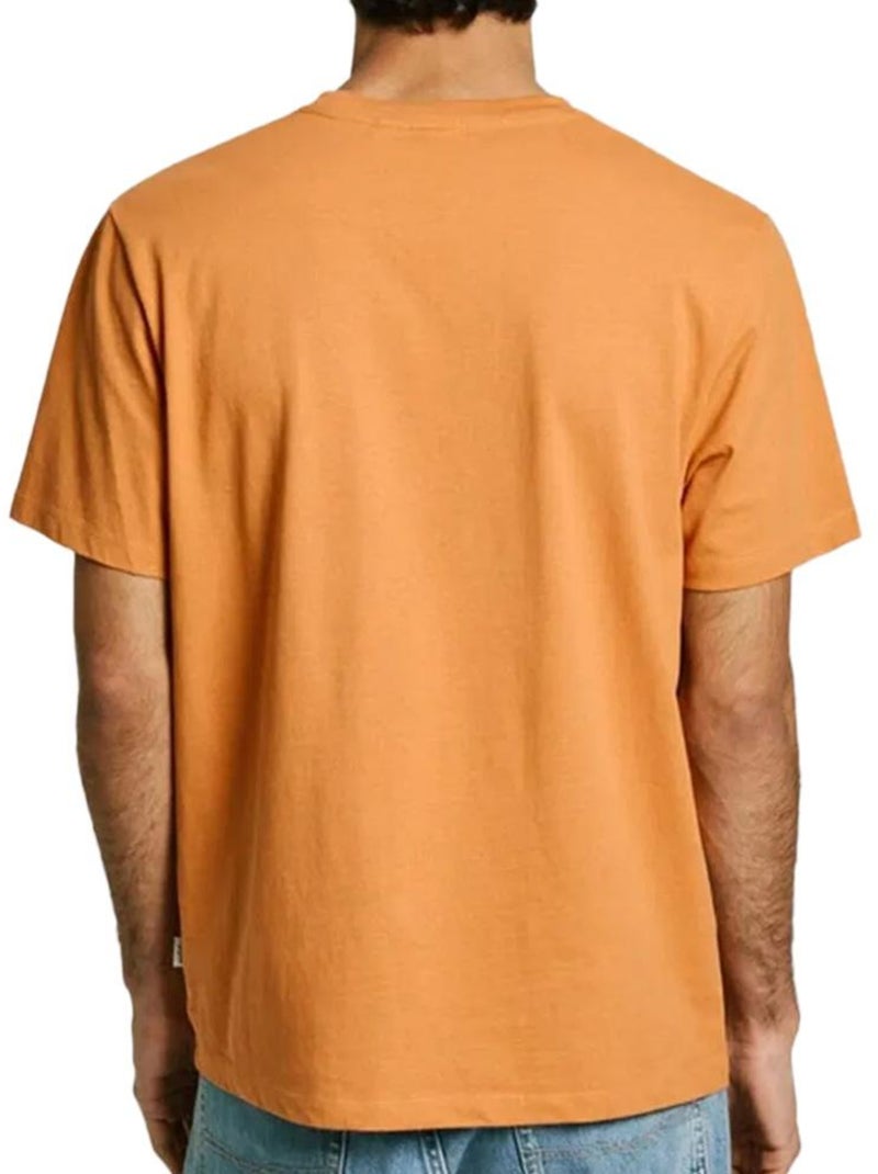 T-shirt Homme Pepe jeans Orange - Kiabi