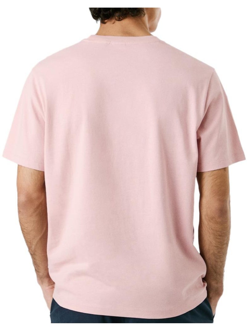 T-shirt Homme Pepe Jeans Rose - Kiabi