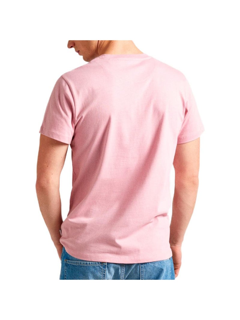 T-shirt Homme Pepe jeans Rose - Kiabi