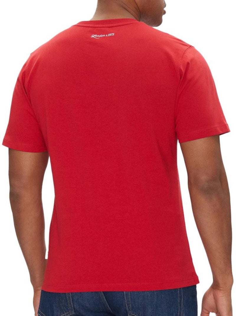 T-shirt Homme Pepe Jeans Rouge - Kiabi