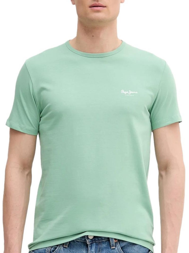 T-shirt Homme Pepe Jeans Vert menthe - Kiabi