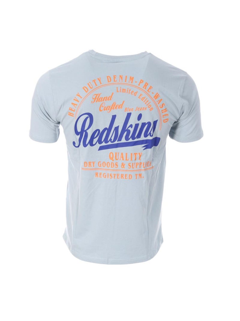T-Shirt Homme Redskins Bleu - Kiabi