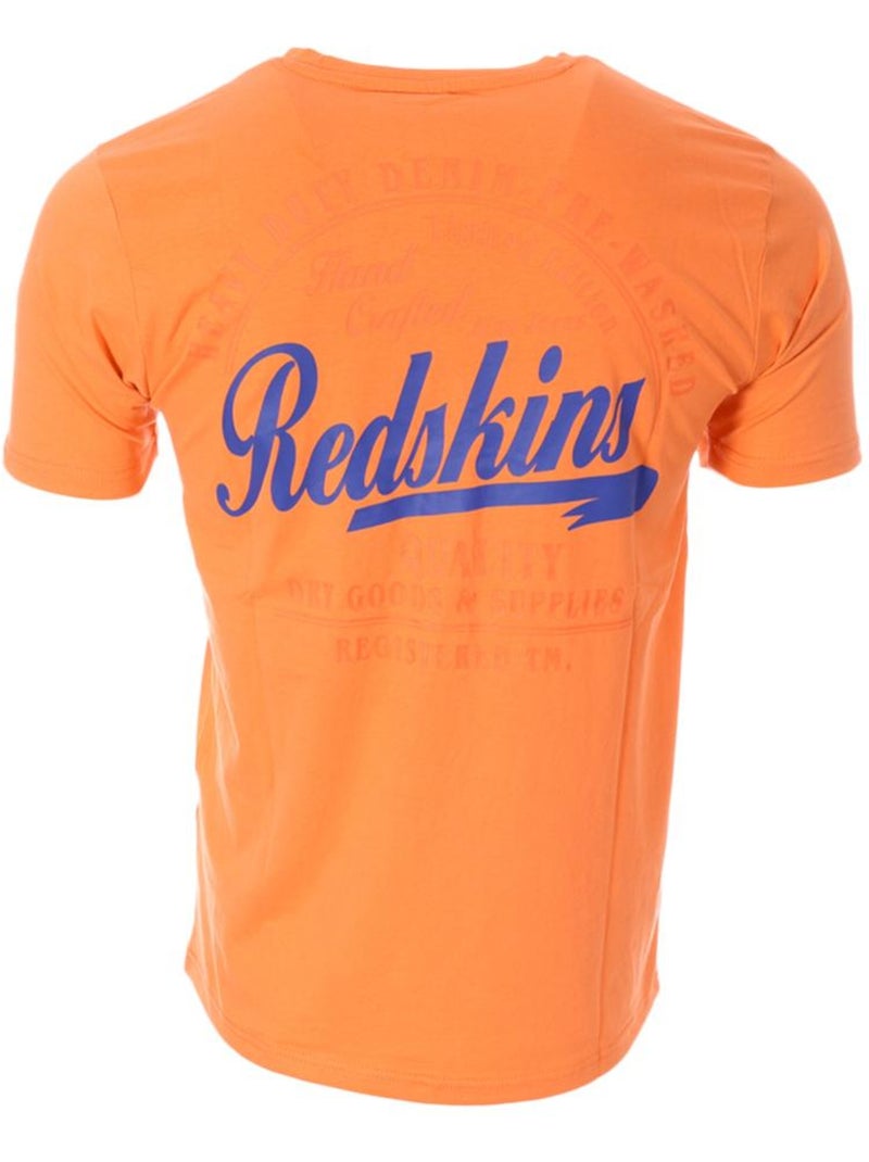 T-Shirt Homme Redskins Orange - Kiabi