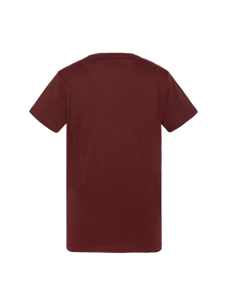 T-shirt Homme Schott Bordeaux - Kiabi