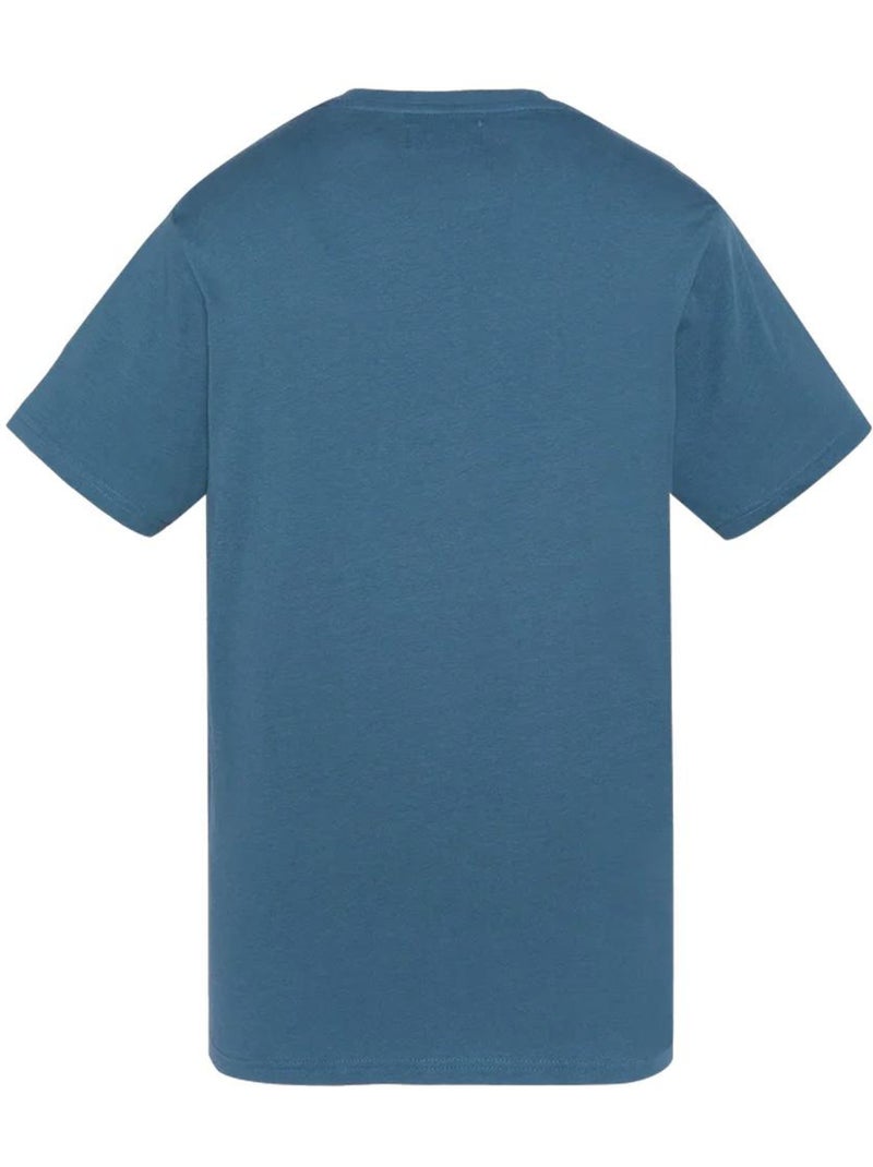 T-Shirt Homme Schott Brode Bleu gris - Kiabi