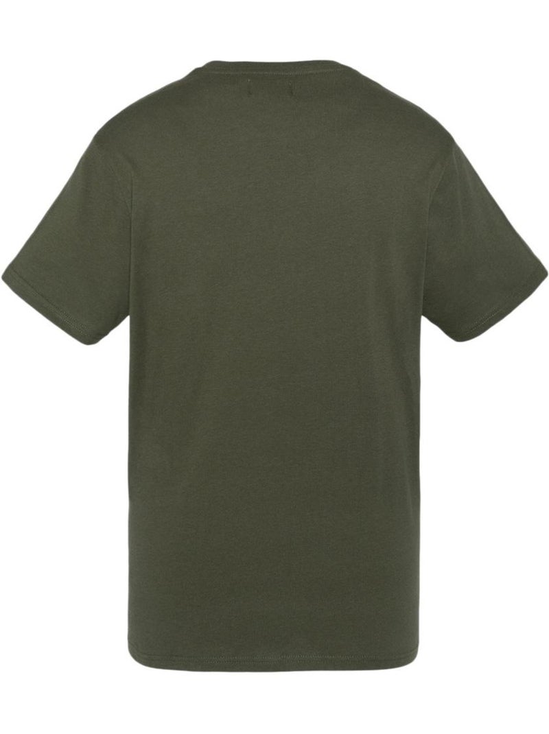 T-shirt Homme Schott Brode Vert kaki clair - Kiabi