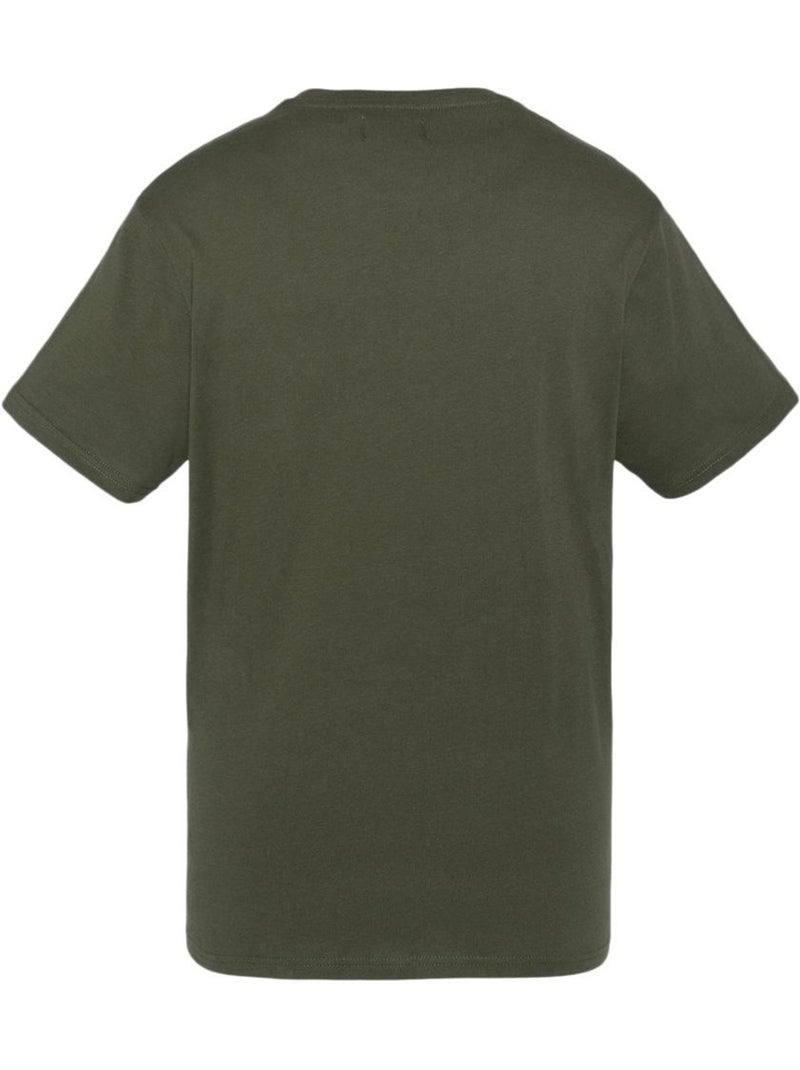 T-shirt Homme Schott Brode Vert kaki clair - Kiabi