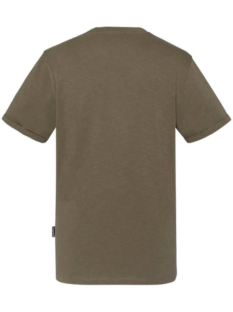 T-Shirt Homme Schott Vert kaki clair - Kiabi