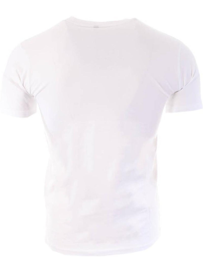 T-shirt Homme Sergio Tacchini Blanc / Noir / Rouge - Kiabi