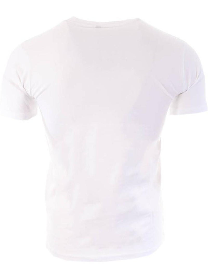 T-shirt Homme Sergio Tacchini Blanc / Noir / Rouge - Kiabi