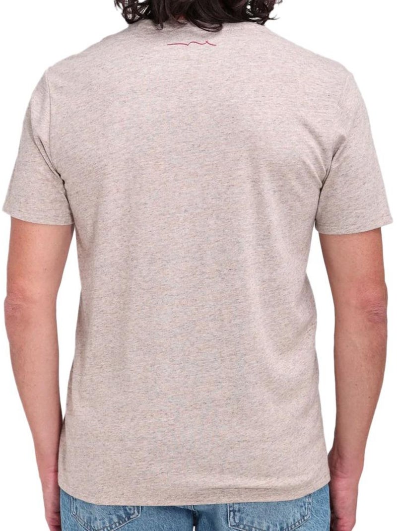 T-shirt homme teddy smith Beige chiné - Kiabi
