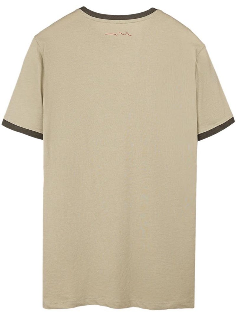 T-Shirt Homme Teddy Smith Beige - Kiabi