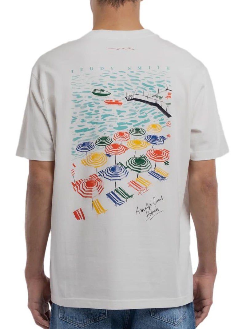 T-Shirt Homme Teddy Smith Blanc - Kiabi
