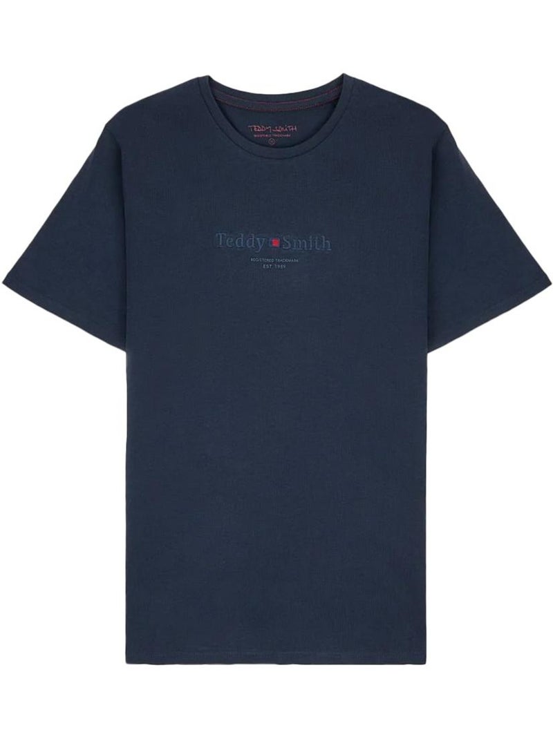 T-shirt Homme Teddy Smith Bleu marine - Kiabi