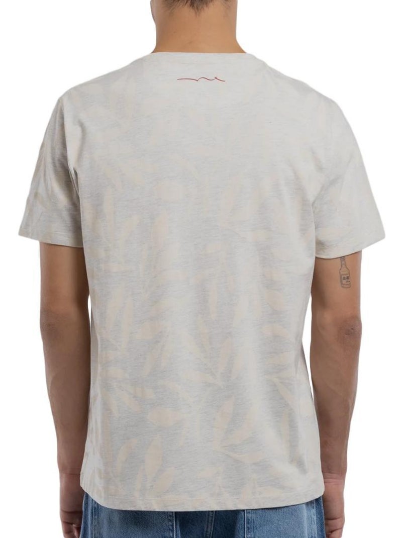 T-shirt homme teddy smith Ecru - Kiabi