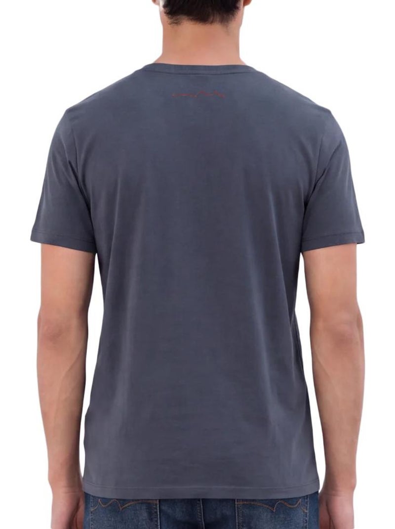 T-shirt homme teddy smith Gris Argenté - Kiabi