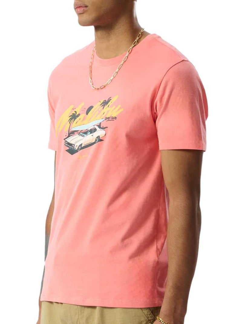 T-Shirt Homme Teddy Smith Rose - Kiabi