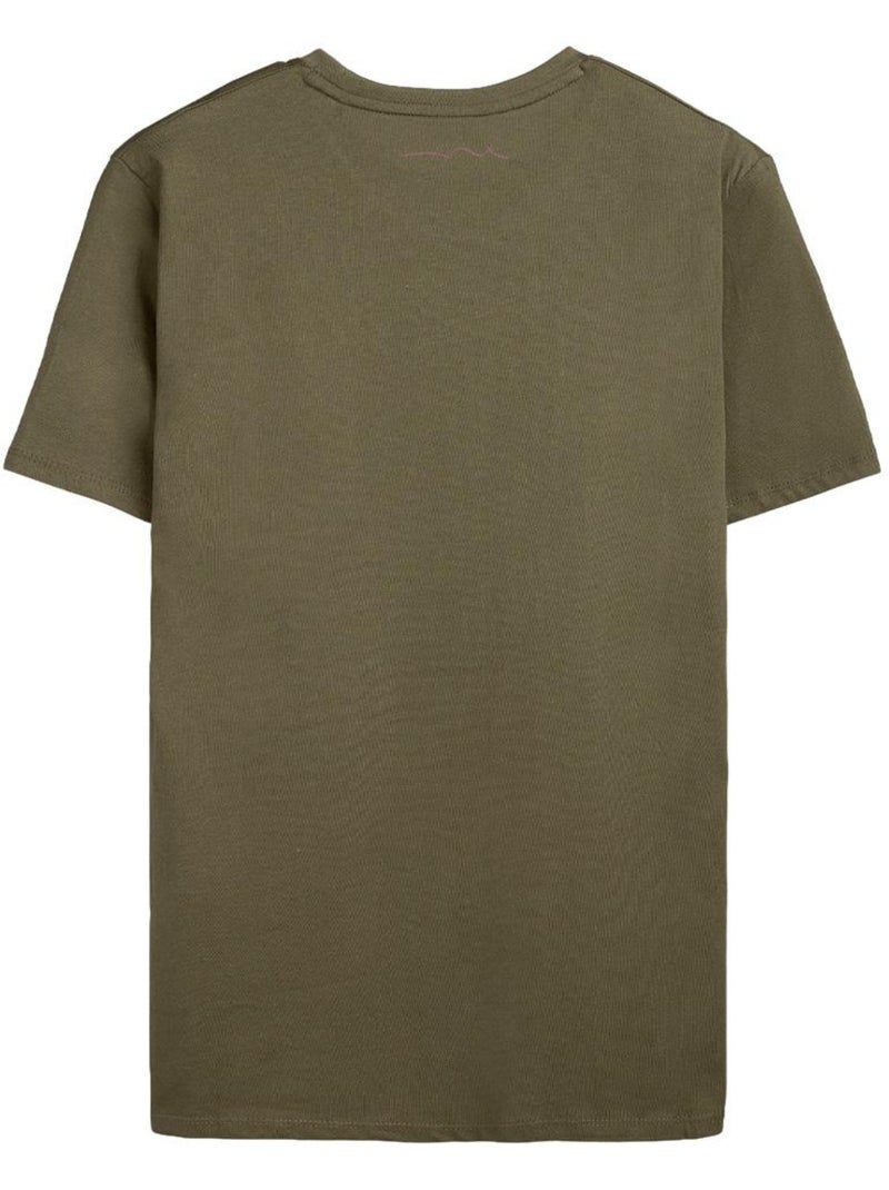 T-shirt homme teddy smith Vert kaki clair - Kiabi