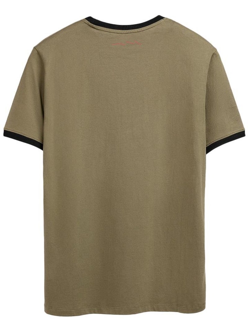 T-Shirt Homme Teddy Smith Vert kaki clair - Kiabi