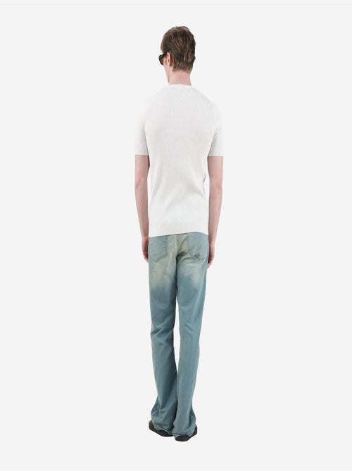 T-shirt homme texturé à col rond et bouton giesto - Kiabi T-shirt homme texturé à col rond et bouton giesto - Kiabi