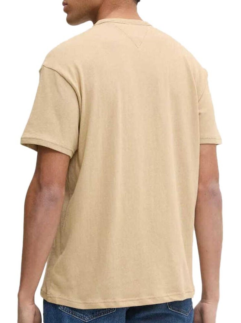 T-Shirt Homme Tommy Hilfiger Beige - Kiabi