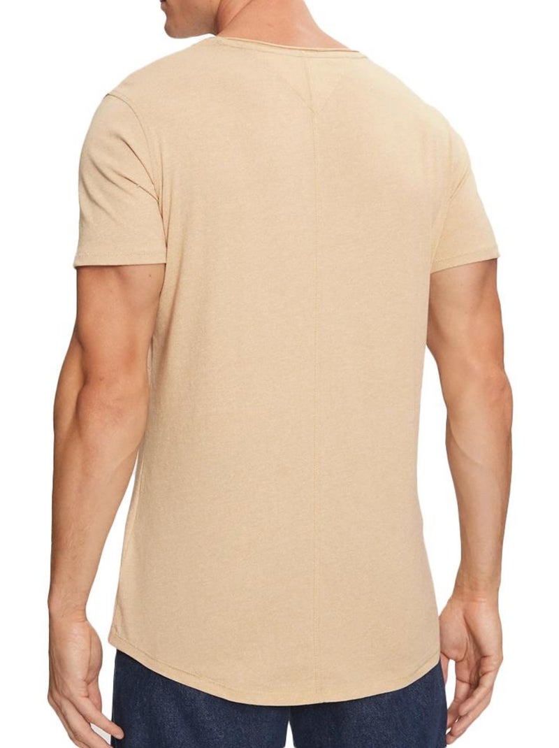 T-shirt Homme Tommy Hilfiger Beige - Kiabi