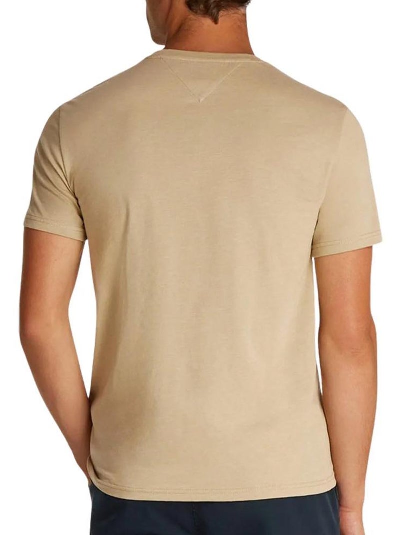 T-shirt Homme Tommy Hilfiger Beige - Kiabi