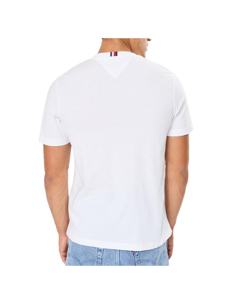 T-shirt Homme Tommy Hilfiger Blanc - Kiabi