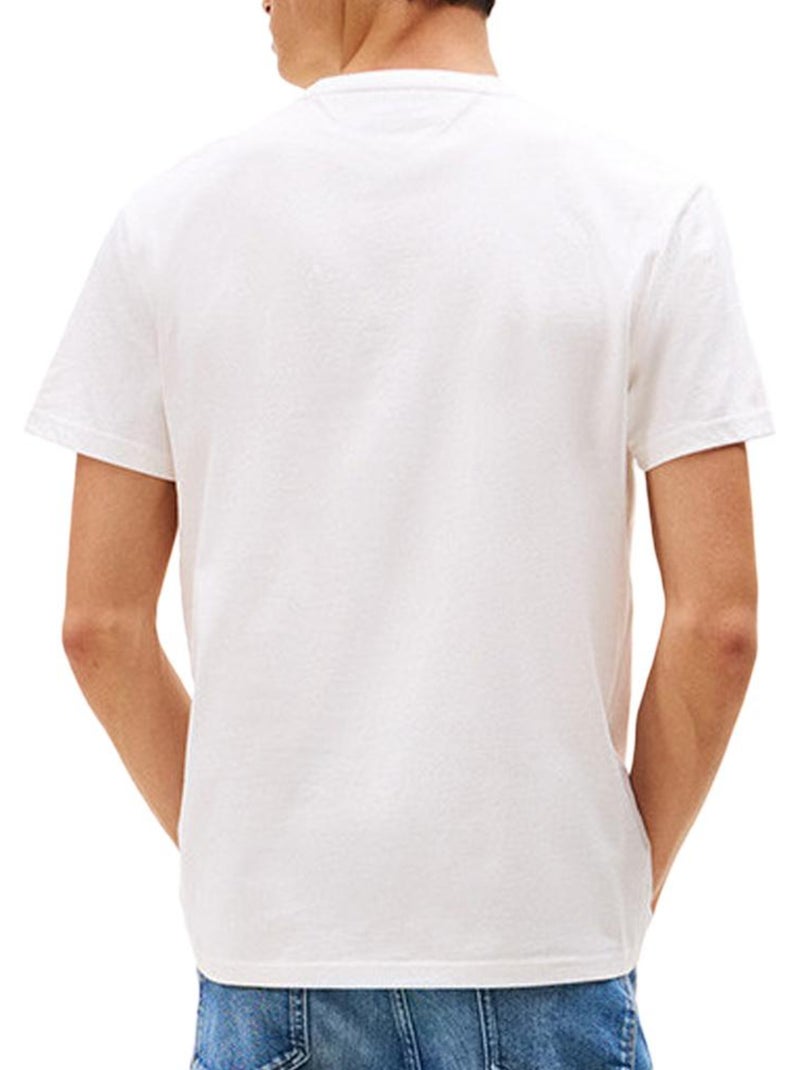 T-shirt homme tommy hilfiger Blanc - Kiabi