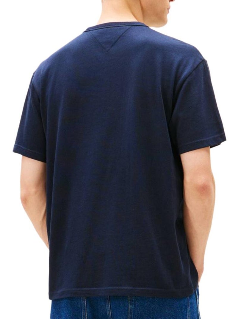 T-Shirt Homme Tommy Hilfiger Bleu marine - Kiabi