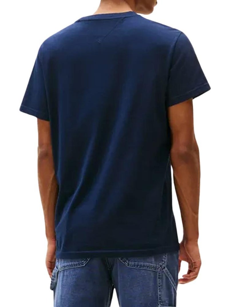 T-shirt Homme Tommy Hilfiger Bleu marine - Kiabi