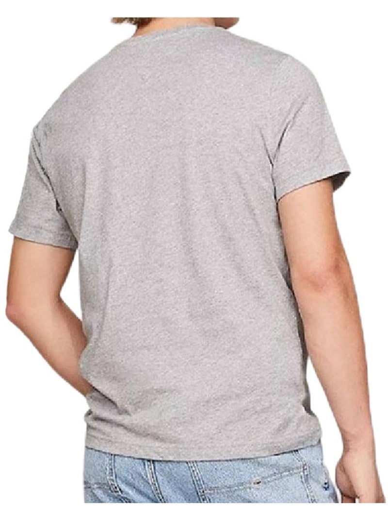 T-shirt Homme Tommy Hilfiger Gris Argenté - Kiabi
