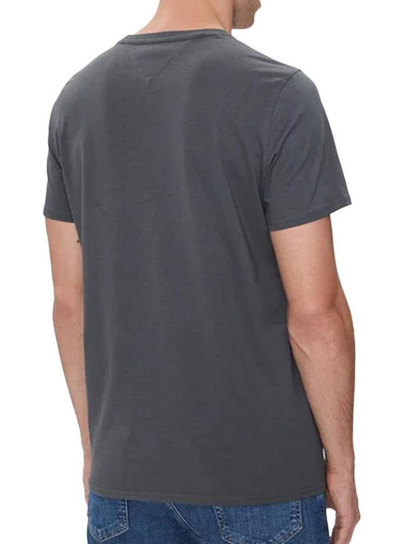 T-shirt Homme Tommy Hilfiger Gris Argenté - Kiabi