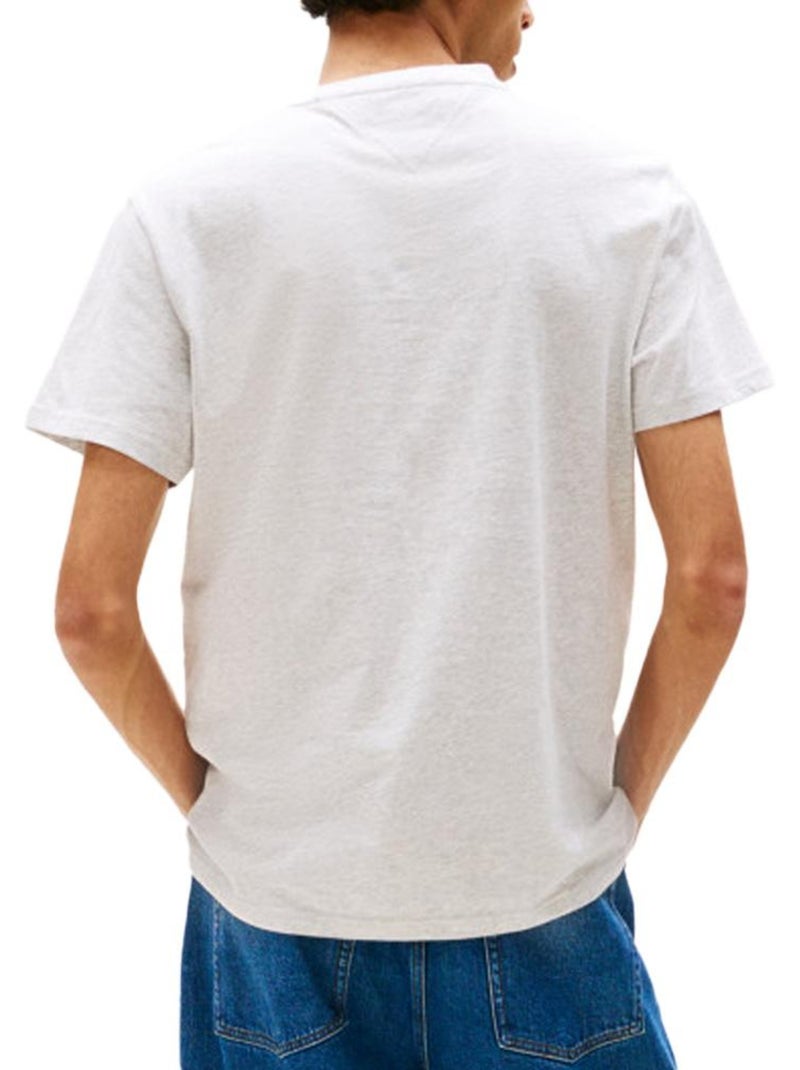 T-shirt Homme Tommy Hilfiger Gris Argenté - Kiabi