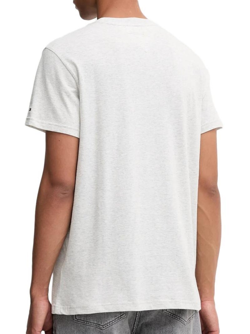 T-shirt Homme Tommy Hilfiger Gris Argenté - Kiabi