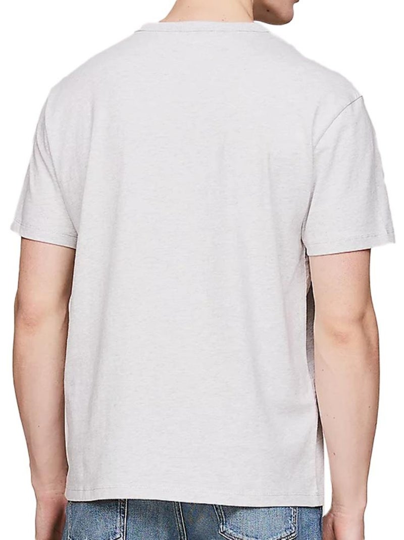 T-shirt Homme Tommy Hilfiger Gris Argenté - Kiabi