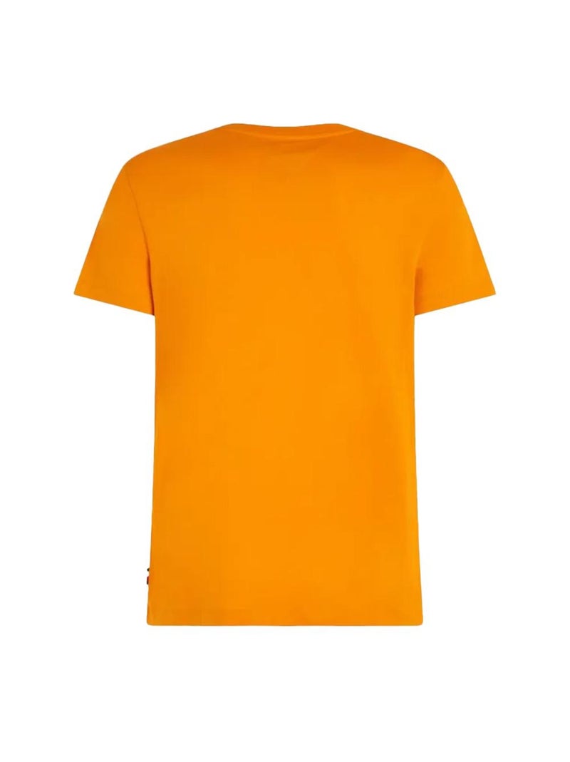 T-shirt Homme Tommy Hilfiger Orange - Kiabi