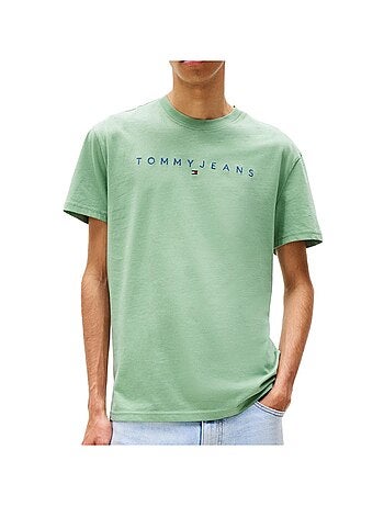 T-Shirt Homme Tommy Hilfiger Reg Linear