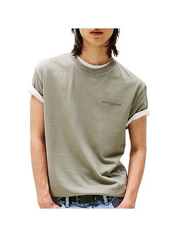T-shirt Homme Tommy Hilfiger Tjm Reg Blur Script
