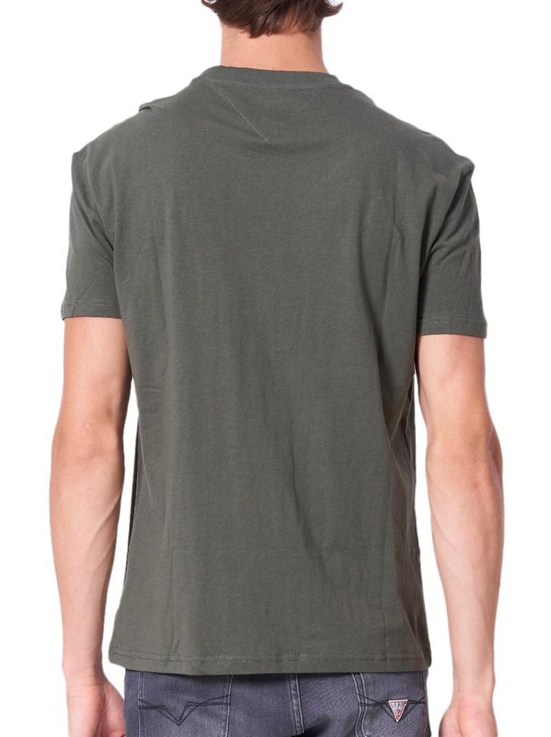 T-Shirt Homme Tommy Hilfiger Vert kaki clair - Kiabi