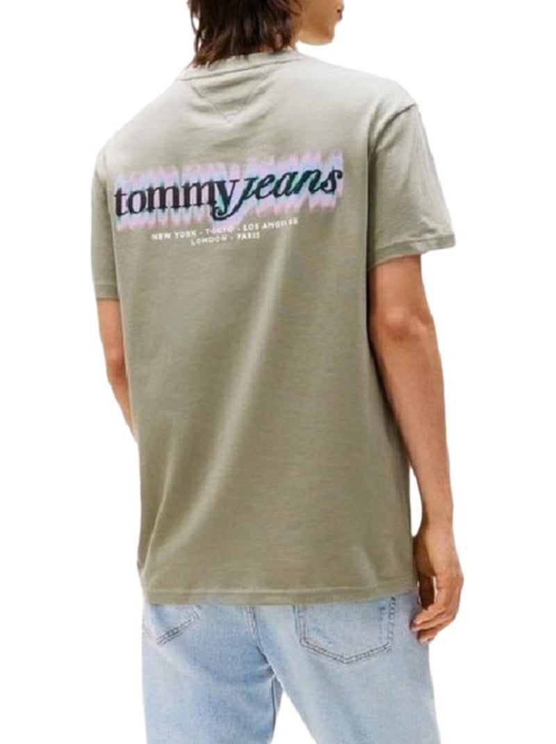 T-shirt Homme Tommy Hilfiger Vert - Kiabi