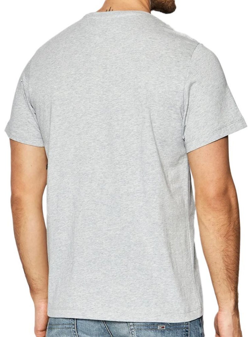 T-shirt Homme Tommy Jeans Gris Argenté - Kiabi