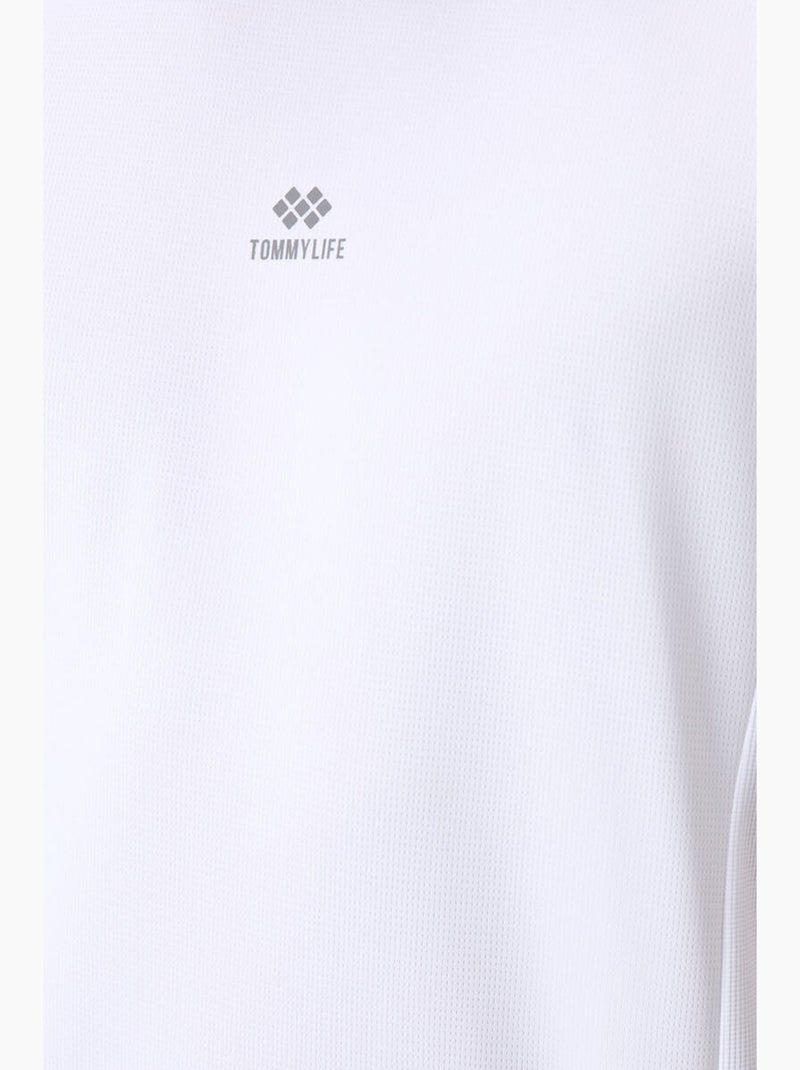 T-shirt homme uni à col rond et manches courtes tommy Blanc - Kiabi