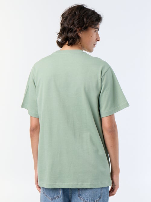 T-shirt homme uni à col rond - Kiabi