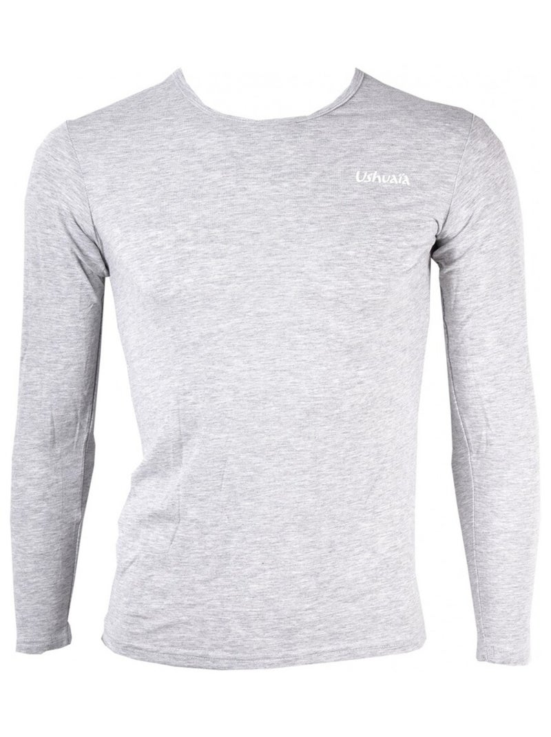 T Shirt Homme USHUAIA THERMO Gris - Kiabi