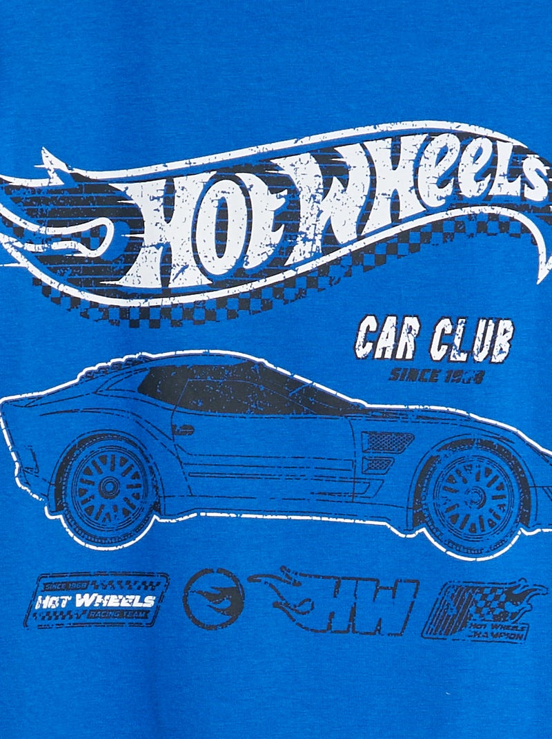 T-shirt 'Hot Wheels' BLEU - Kiabi