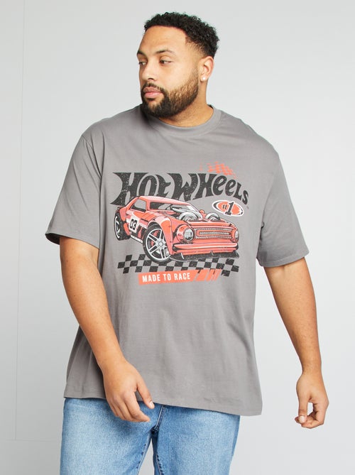 T-shirt 'Hot Wheels' manches courtes - Kiabi