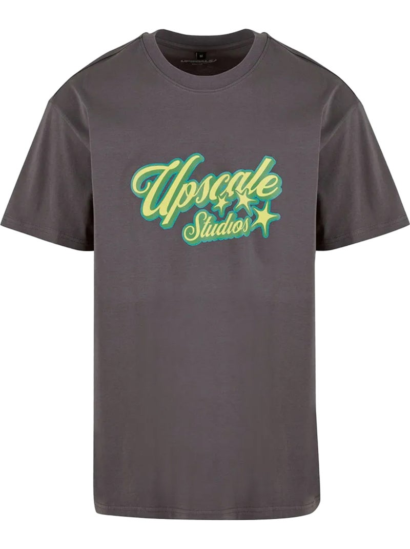 T-shirt hotel paradiso - mister tee Gris foncé - Kiabi