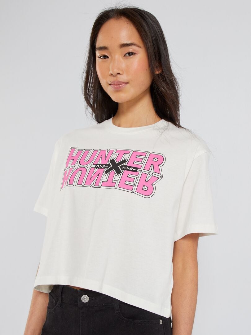 T-shirt 'Hunter x Hunter' Blanc cassé - Kiabi